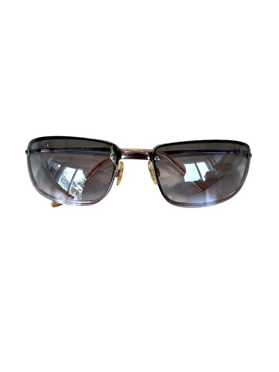 Halston Accessories - Halston Frames Only Rectangular Glasses 265 PKPK Pink Metal Frame Colors in Opti